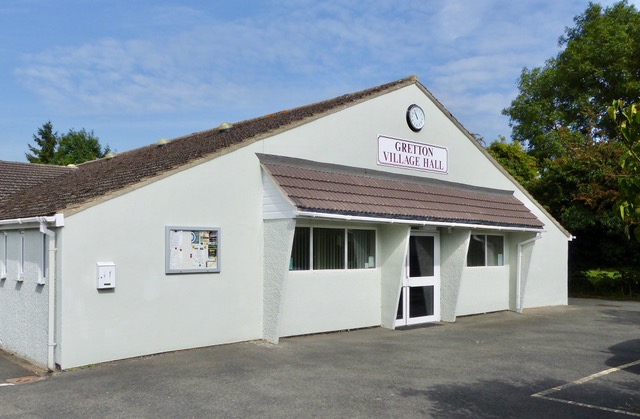 Front of Village Hall